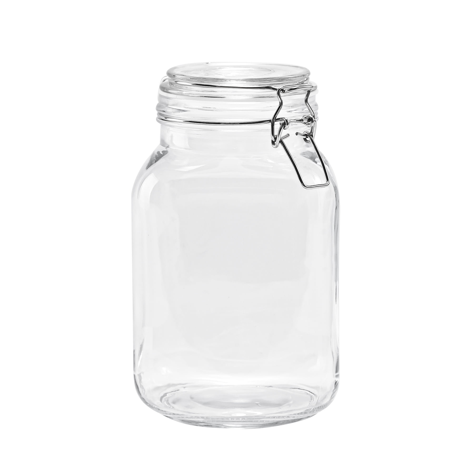 Food Storage Jars Airtight - 67 oz Glass Airtight Food Storage