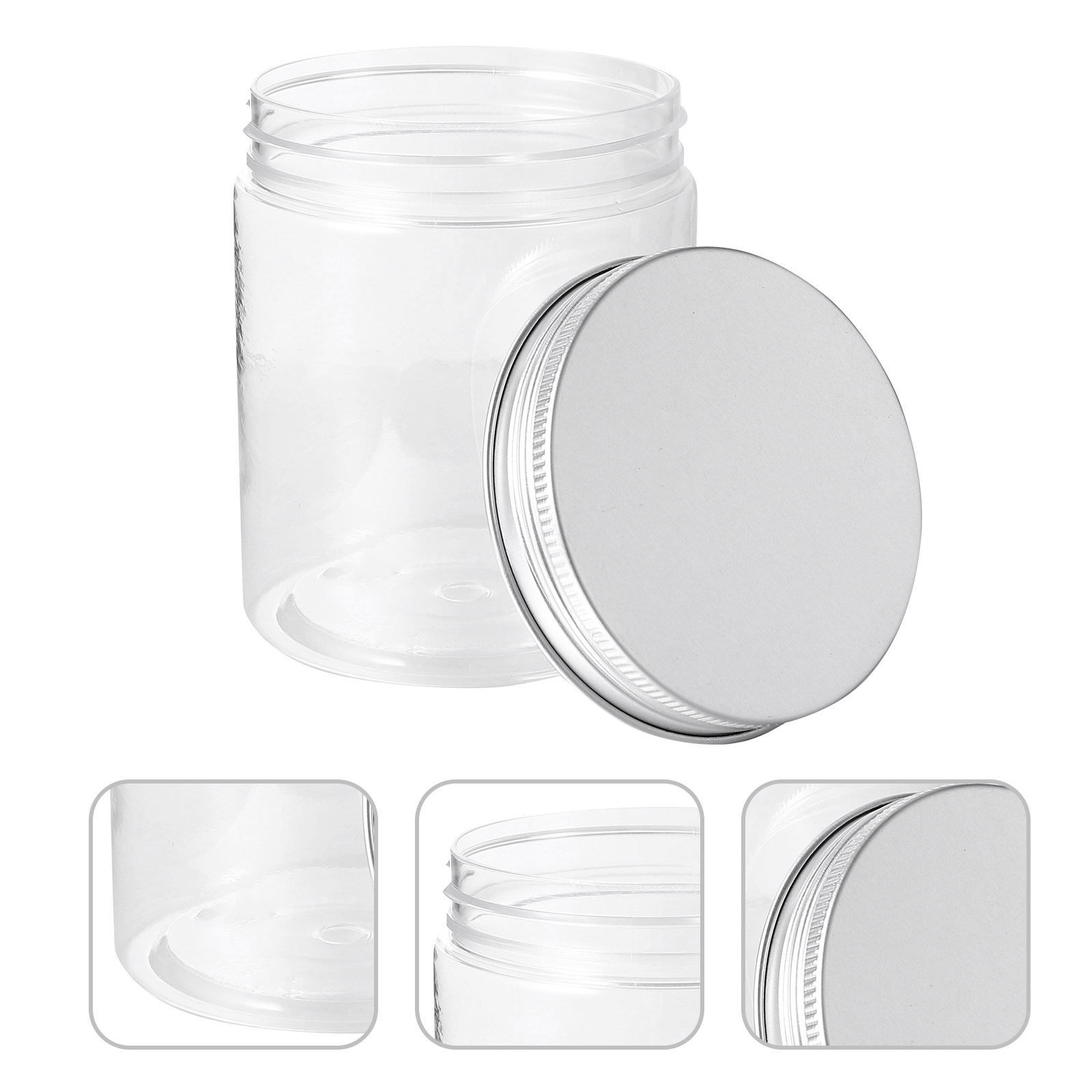 Food Storage Jars Plastic - 12Pcs Plastic Storage Jars Household Sealed