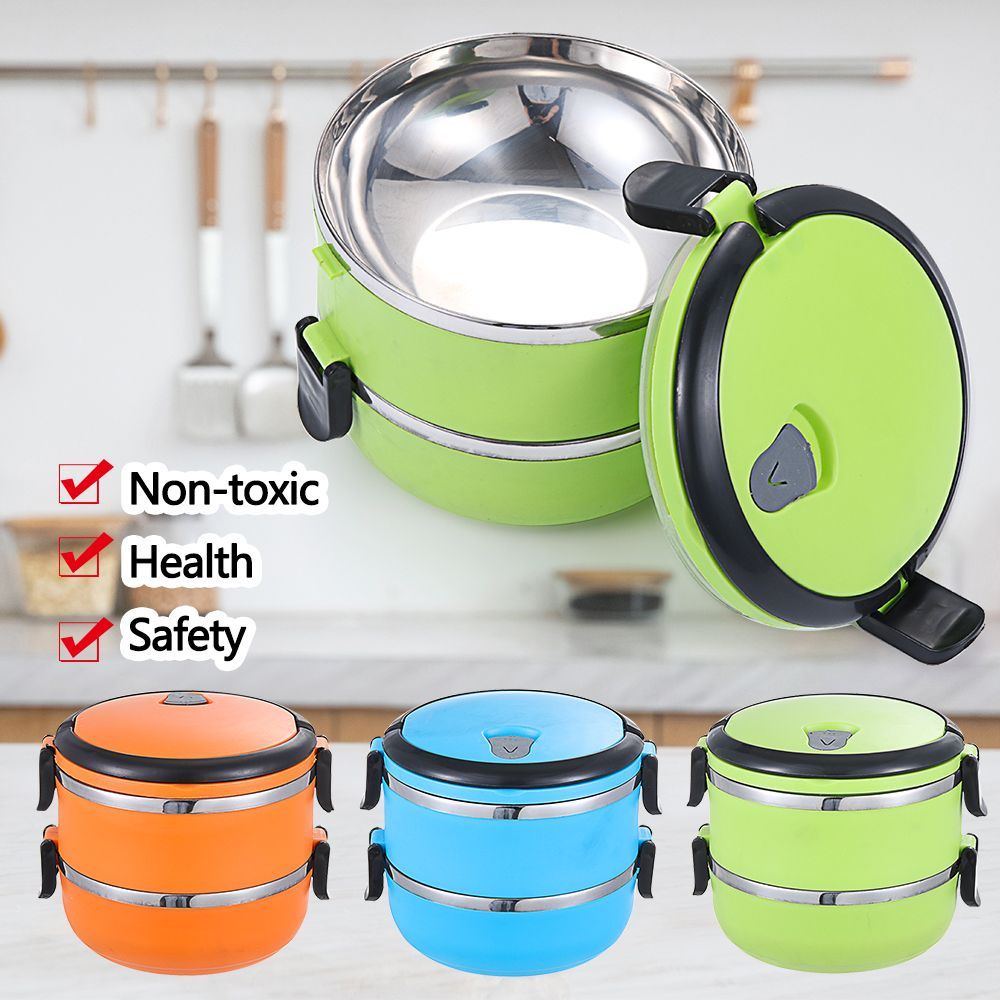 Food Storage Hot Box - Leakproof Adult Kitchen Storage Vacuum Lunch