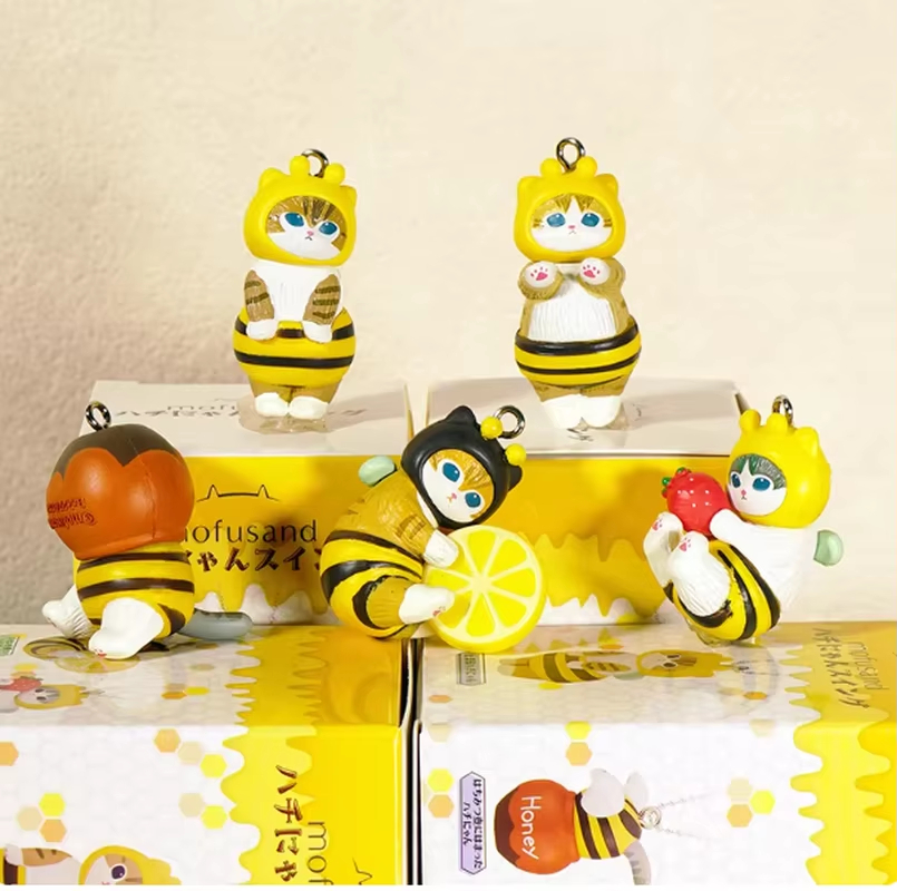 Shaped Mofusand Bee Blind Box  - Food Storage Eggs ulasan dan harga