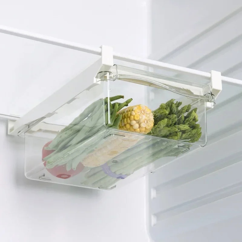Hanging Pull Out Fridge Drawer - Food Storage Drawers ulasan dan harga