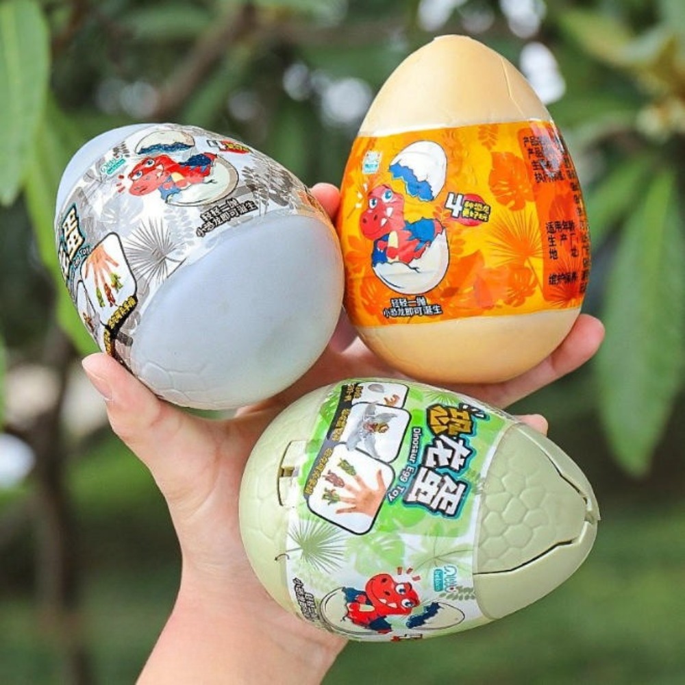Toy Deformation Dinosaur Egg C - Food Storage Eggs ulasan dan harga