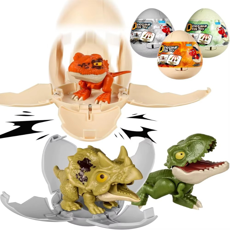 Toy Deformation Dinosaur Egg C - Food Storage Eggs ulasan dan harga