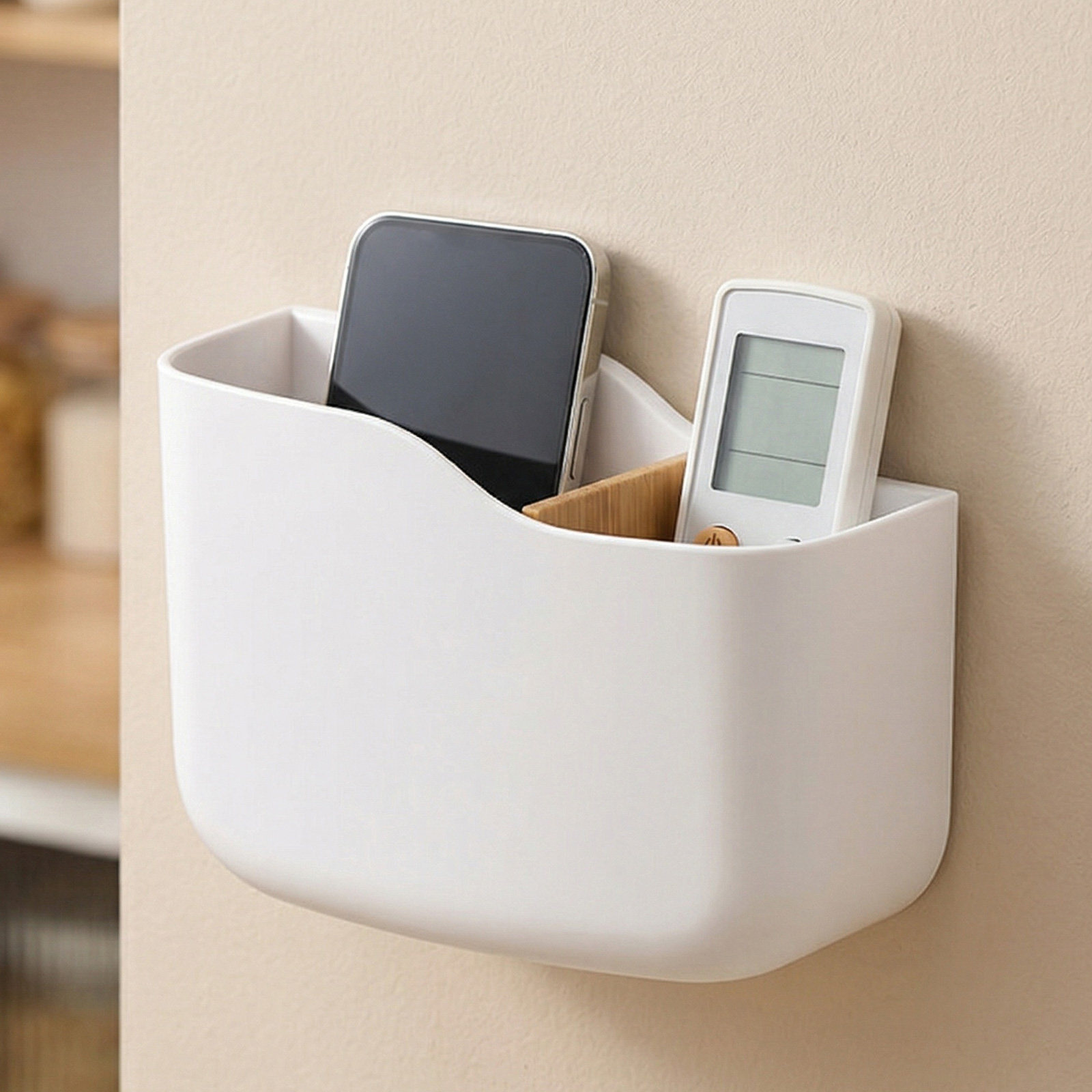 3Pcs Remote Control Holder Wal - Food Storage Organizer ulasan dan harga