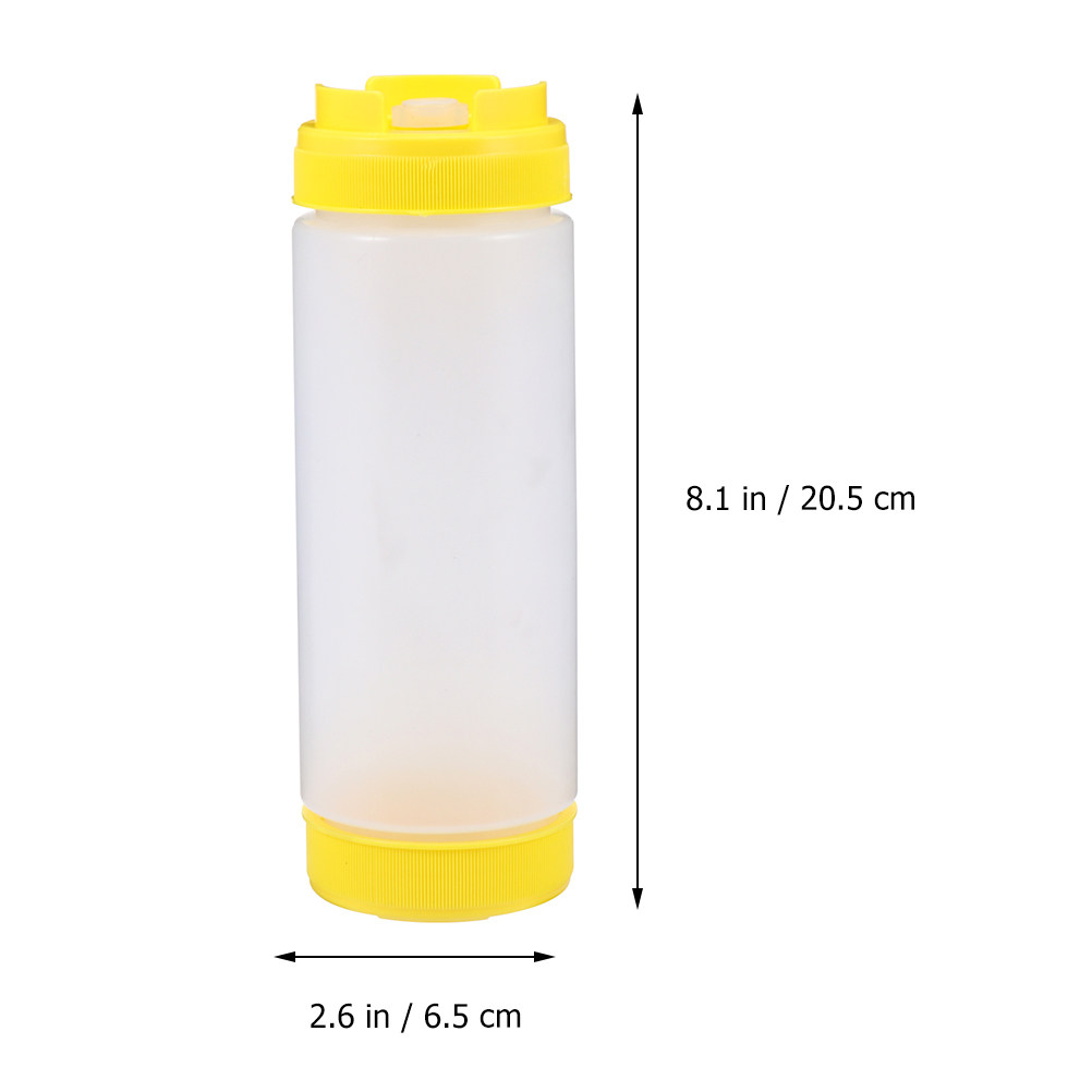 2Pcs Double Head Sauce Bottles - Condiment Squeeze Bottle ulasan dan harga