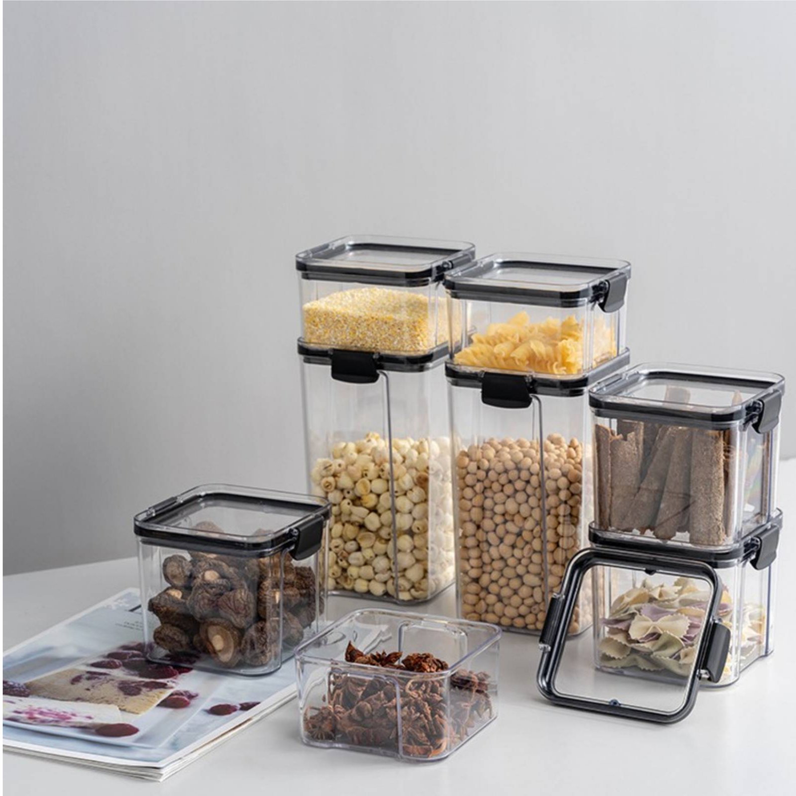 Airtight Food Storage Containe - Food Storage Jars Airtight ulasan dan harga