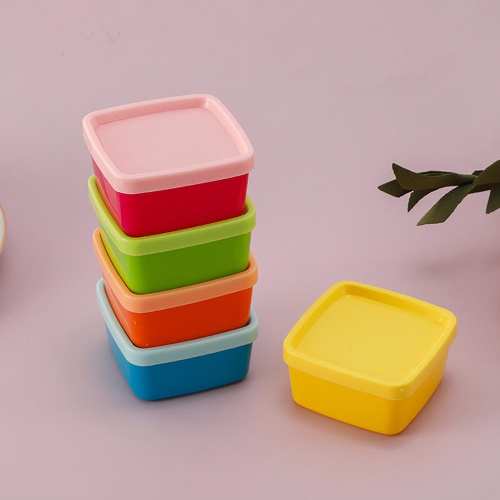 5Pcs Mini Squeeze Bottle Lunch - Condiment Squeeze Bottle ulasan dan harga