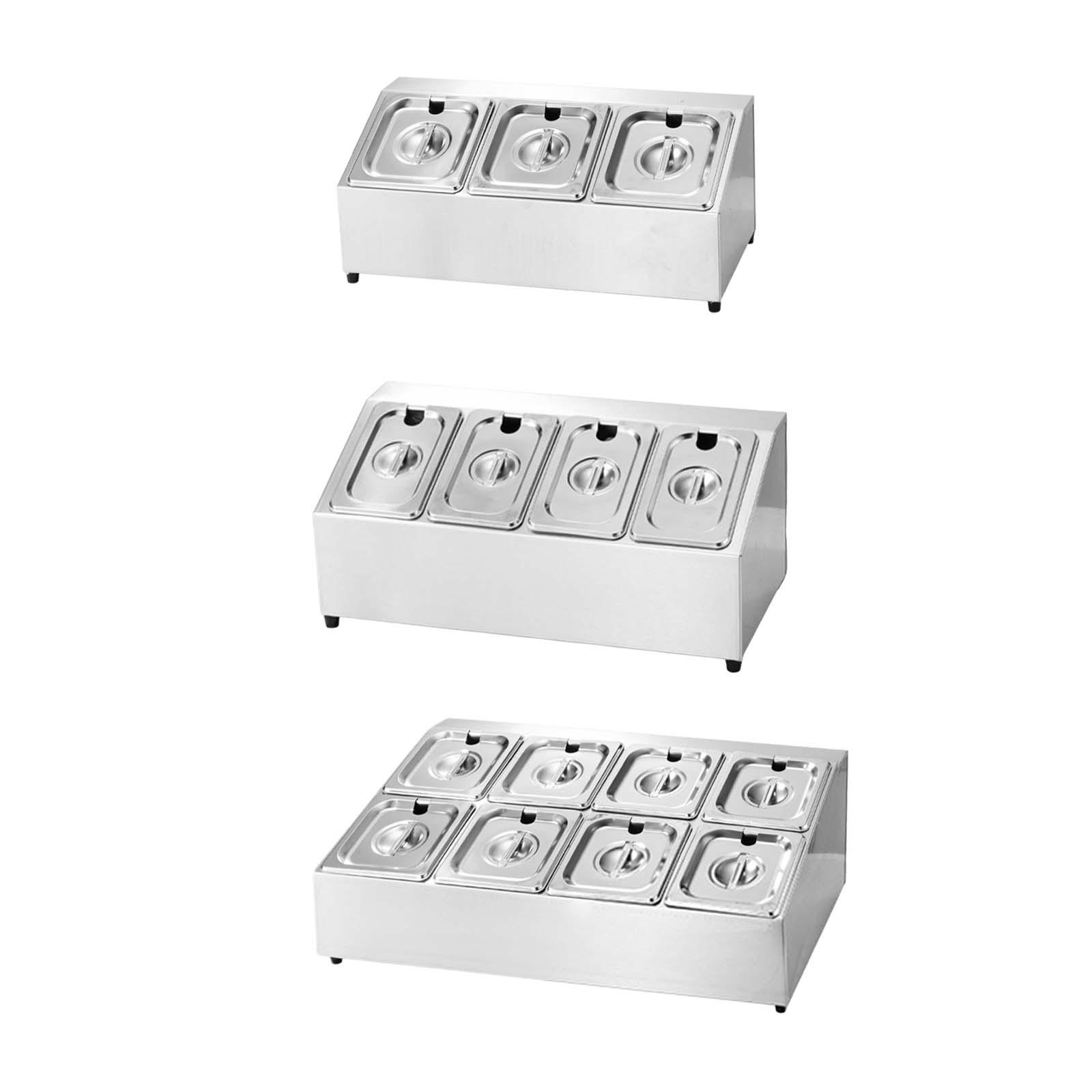 Commercial Condiment Tray Serv - Food Storage Hot Box ulasan dan harga
