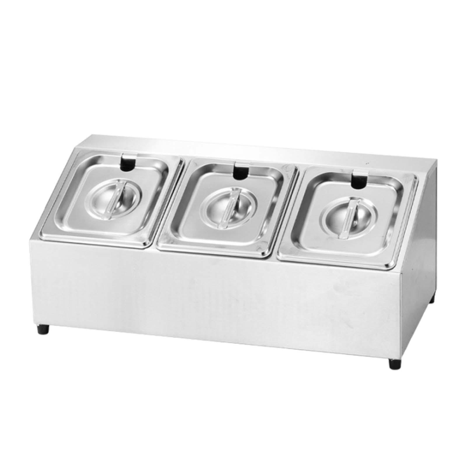 Commercial Condiment Tray Serv - Food Storage Hot Box ulasan dan harga
