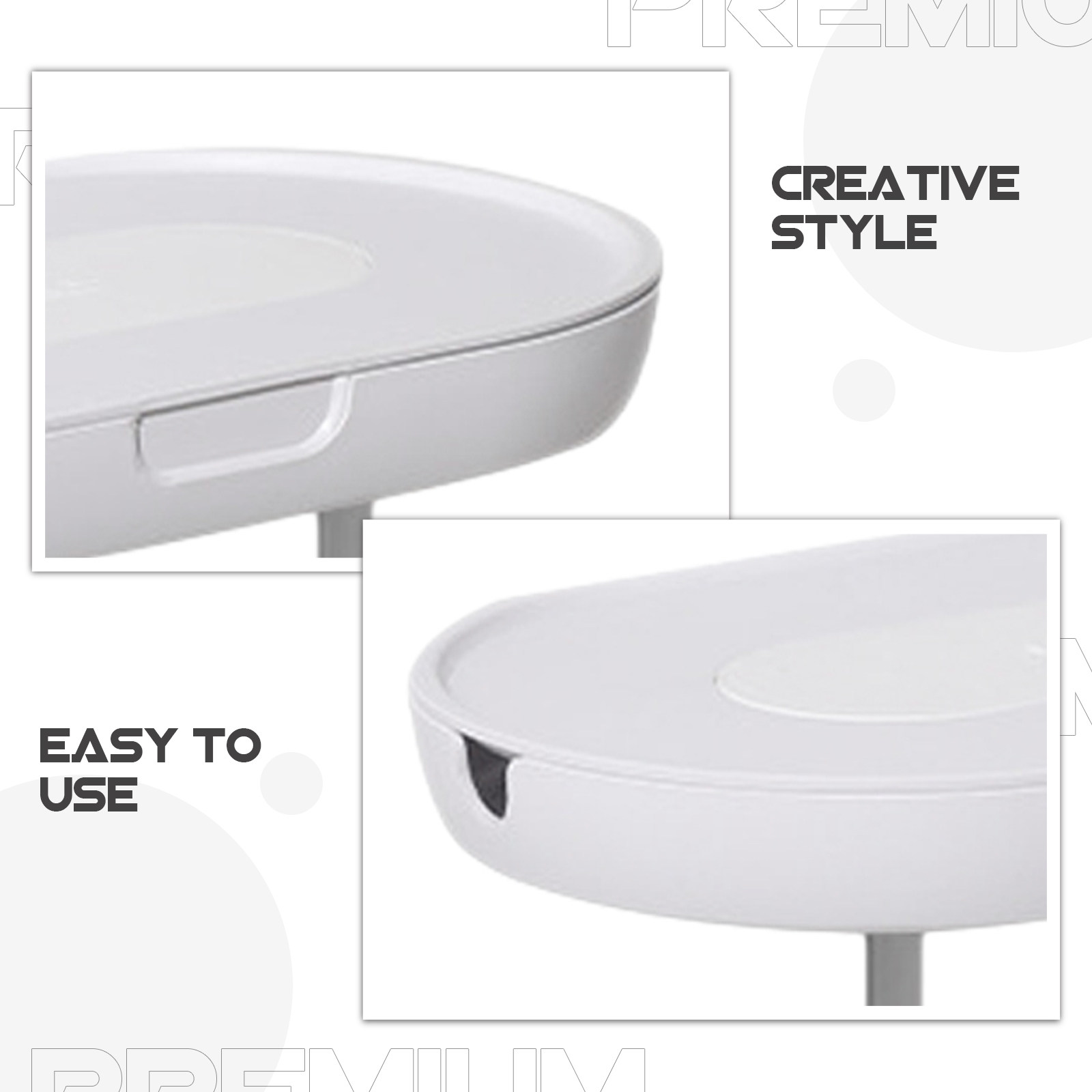 Wall Outlet Rack Detachable Pl - Food Storage Organizer ulasan dan harga