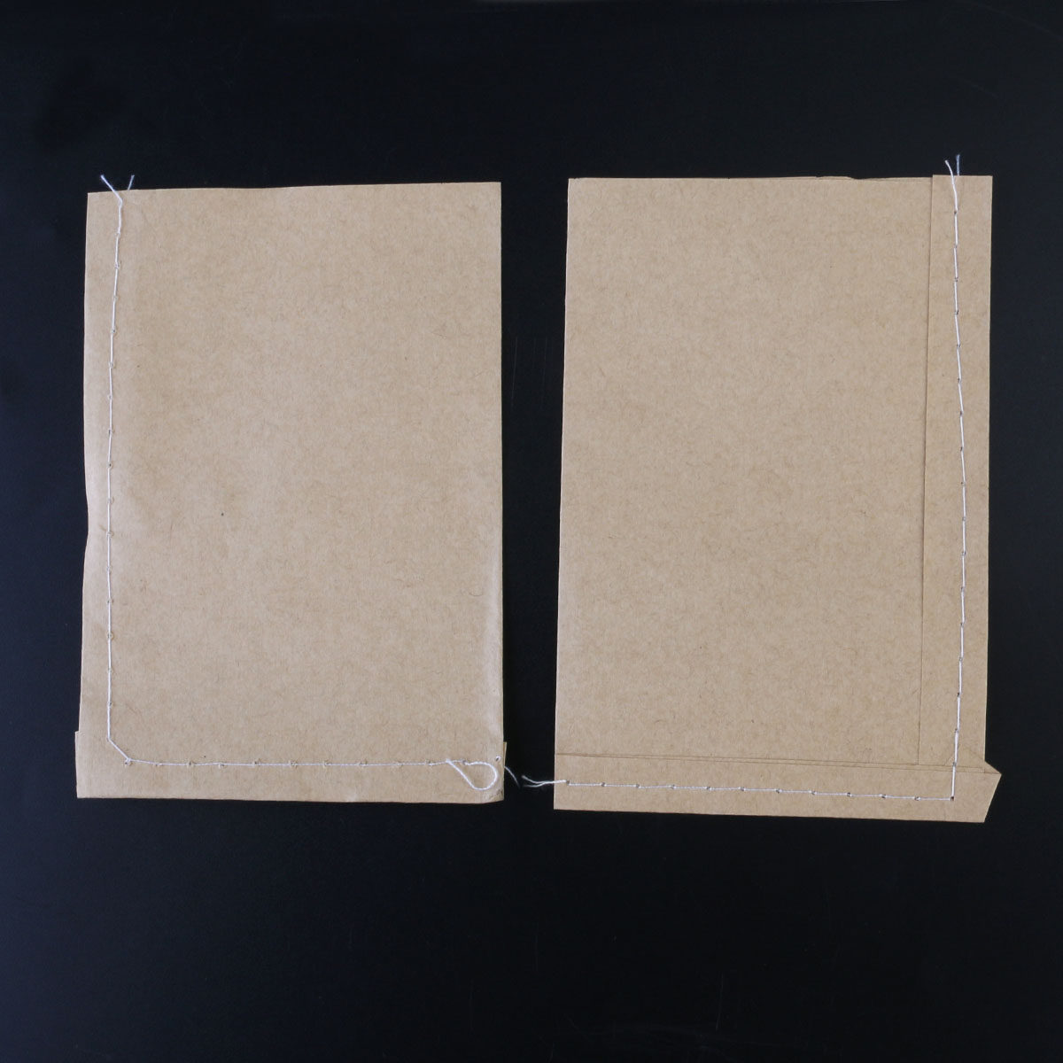 100Pcs Kraft Paper Sewed Bags  - Food Storage Vegetables ulasan dan harga