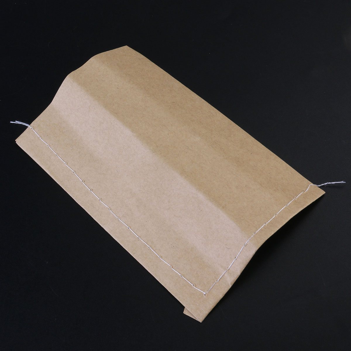 100Pcs Kraft Paper Sewed Bags  - Food Storage Vegetables ulasan dan harga