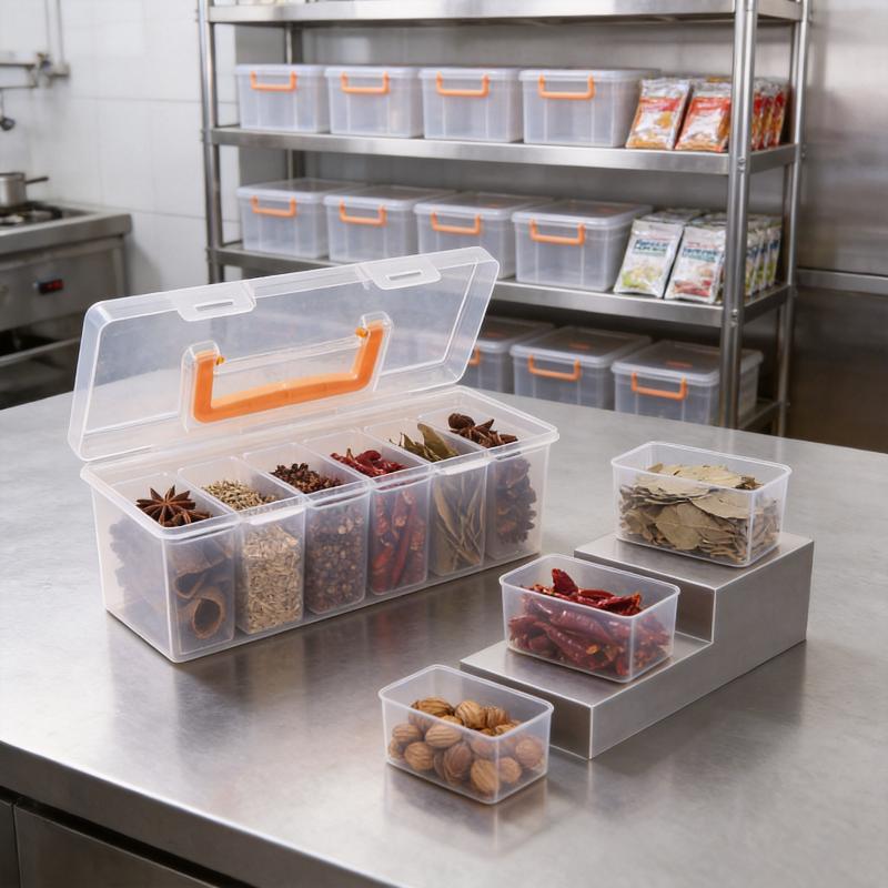 HOT 7-Piece Tool Organizer Set - Food Storage Hot Box ulasan dan harga