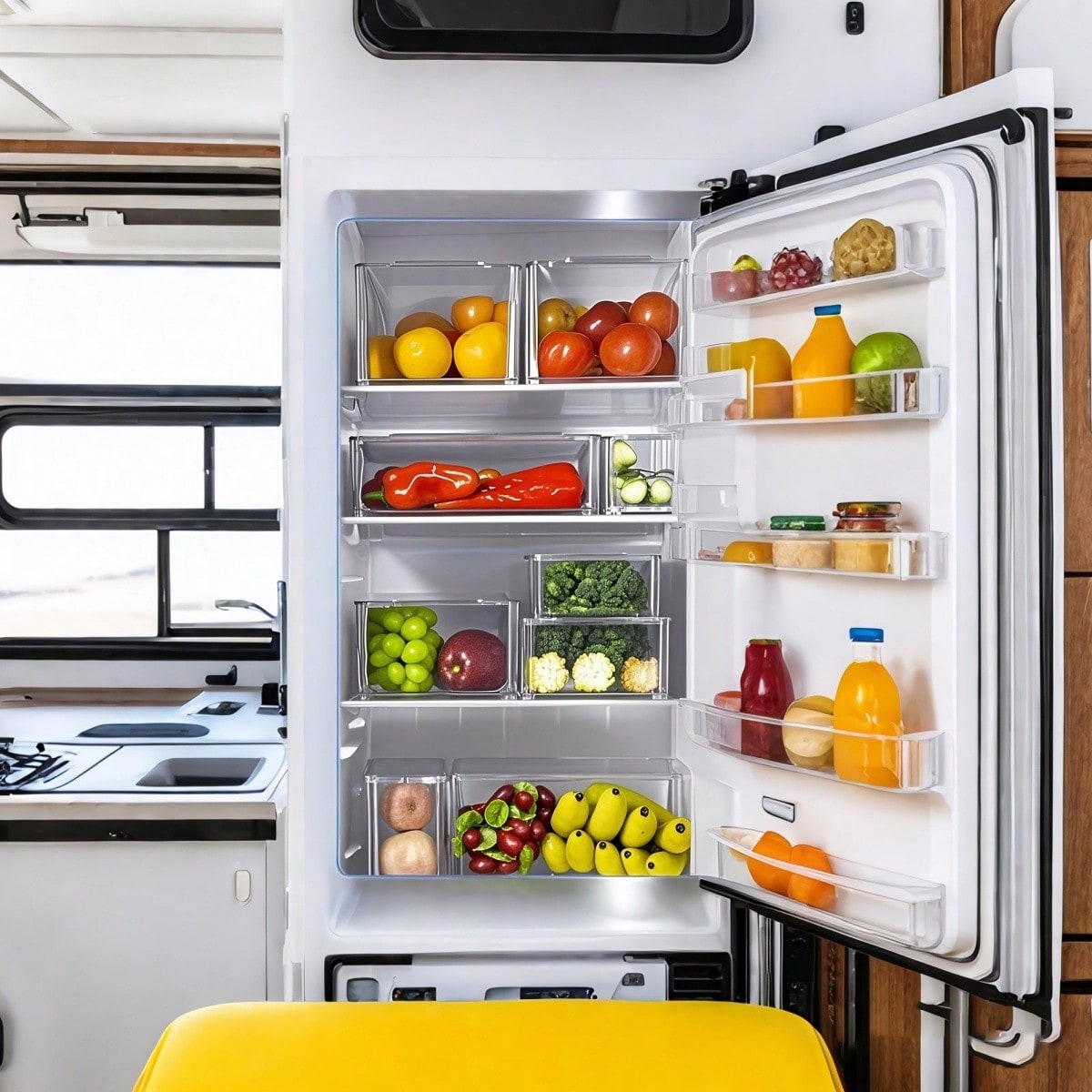 7/14 Pack Stackable Fridge Org - Food Storage Vegetables ulasan dan harga