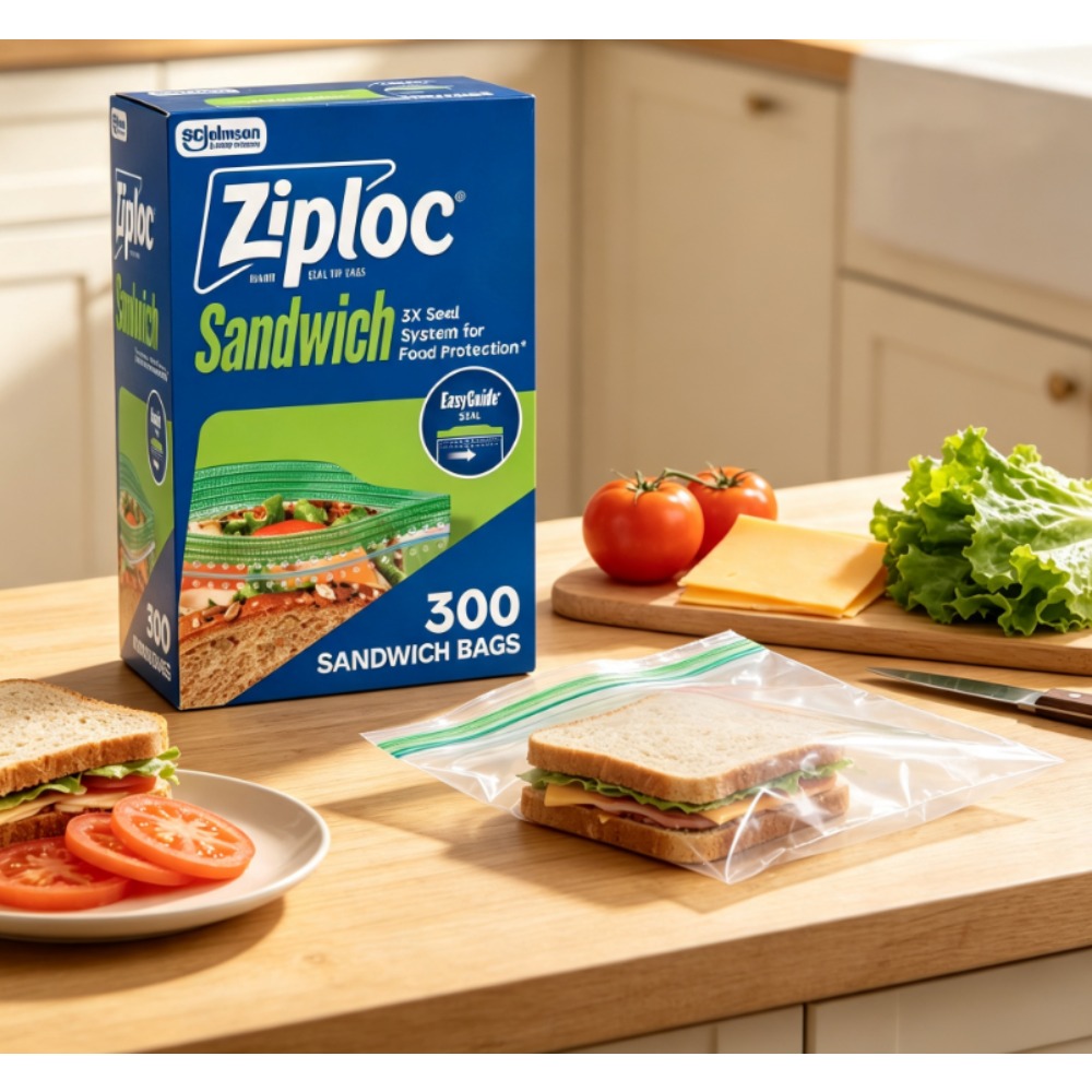 Ziploc® Brand Sandwich Bags wi - Food Storage Ziploc ulasan dan harga