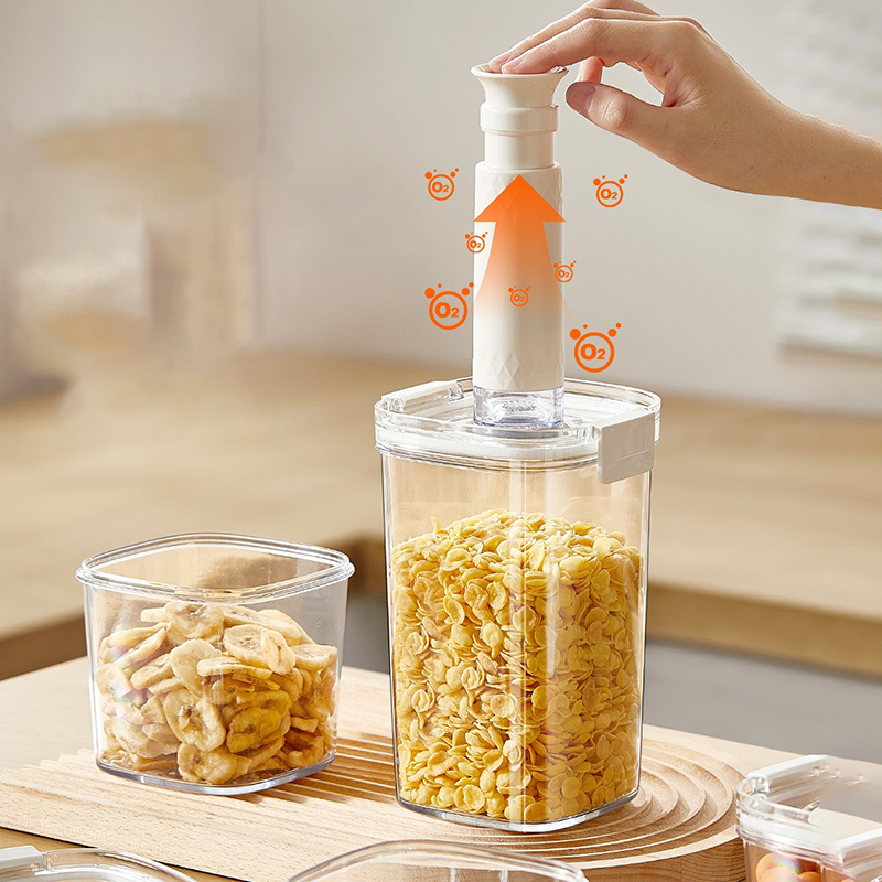 Vacuum Sealed Tank Coffee Bean - Food Storage Jars Airtight ulasan dan harga