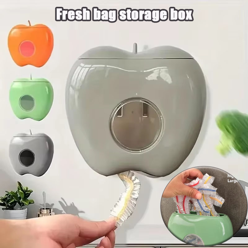 1PC Dispenser Storage Box for  - Food Storage Roll Bags ulasan dan harga