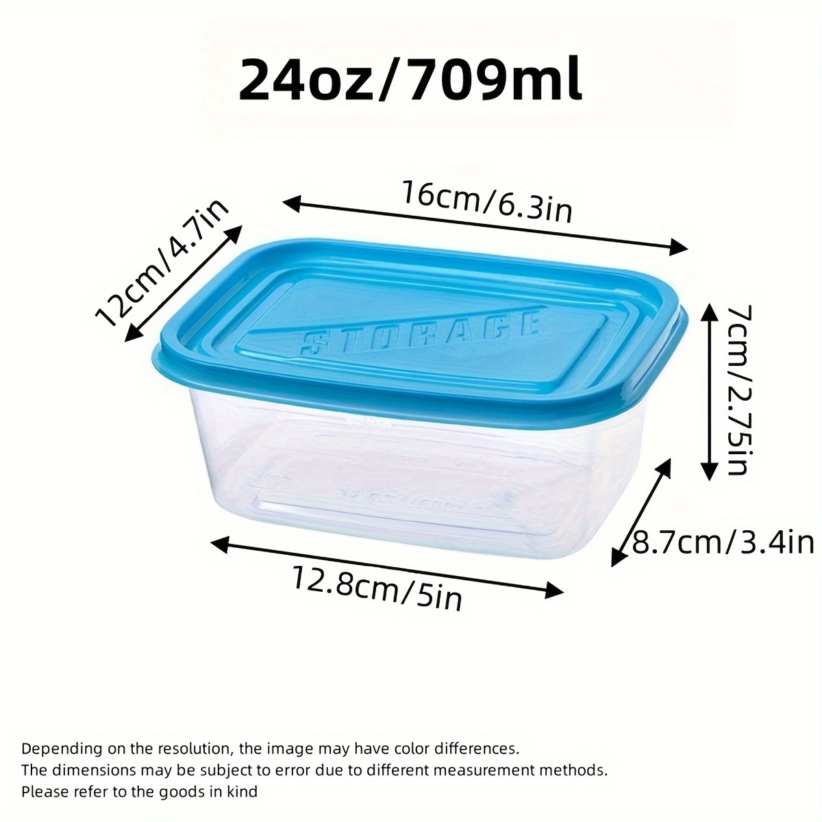 A Set of 6 Transparent Stackab - Food Storage Jars Plastic ulasan dan harga