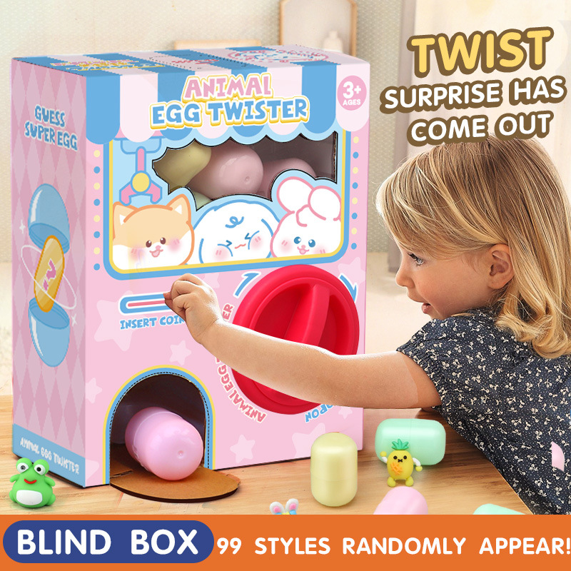 Children's Fun Animal Egg Twis - Food Storage Eggs ulasan dan harga