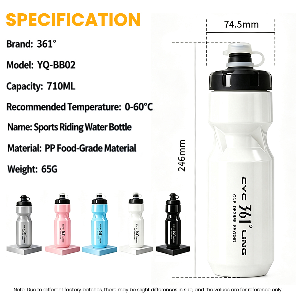 361 Degrees Bike Water Bottle  - Condiment Squeeze Bottle ulasan dan harga