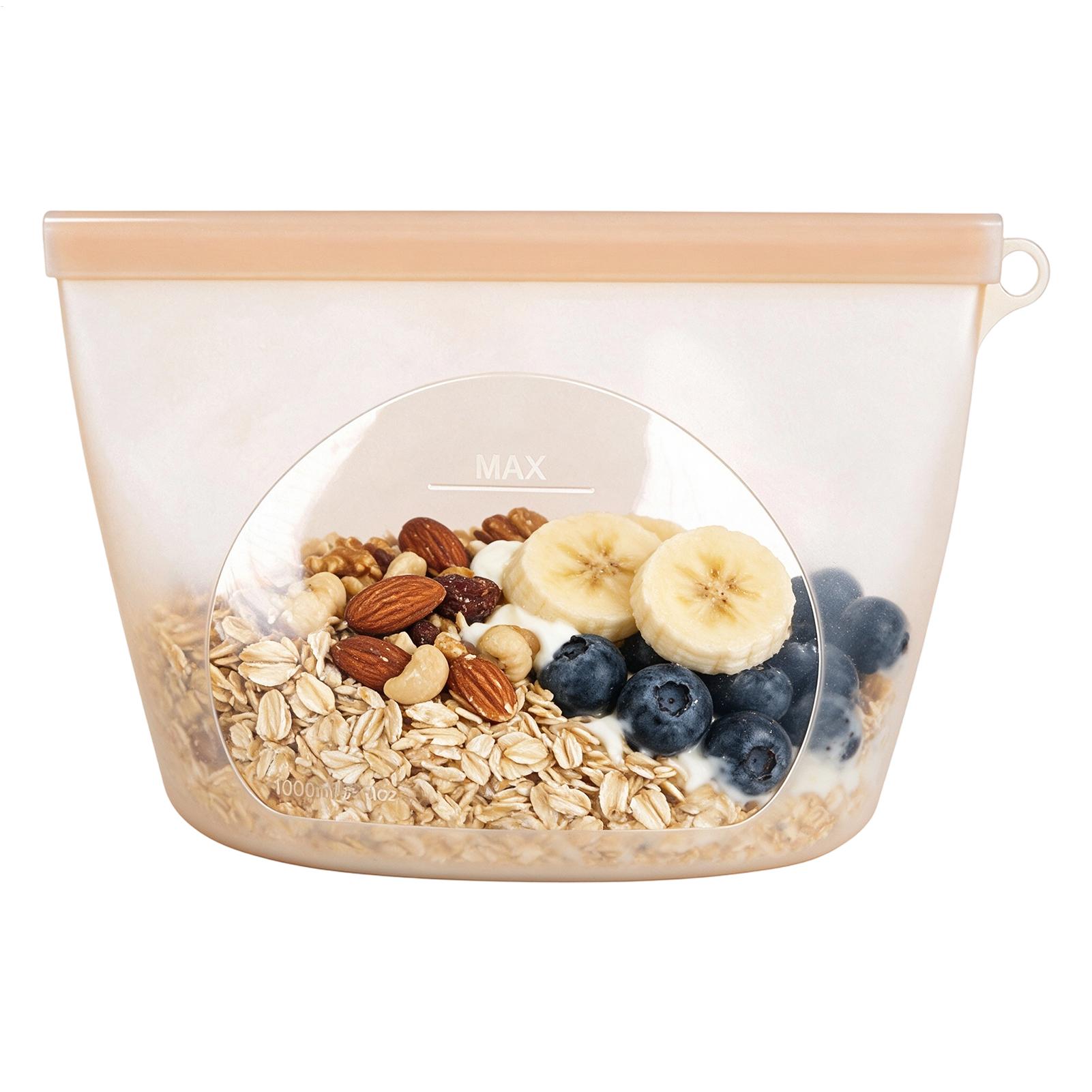 Silicone Bags For Food Storage - Food Storage Ziploc ulasan dan harga