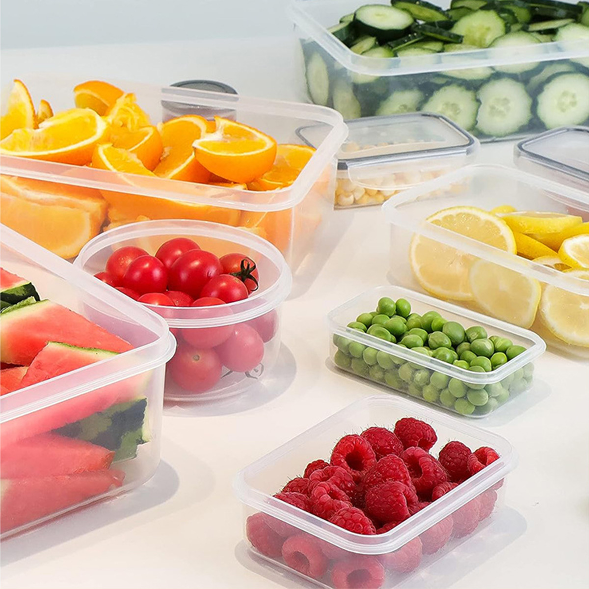 24Pcs/set Food Storage Box Set - Food Storage Vegetables ulasan dan harga