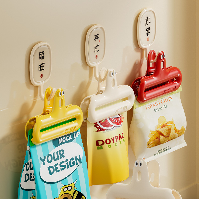 1/4 cartoon sealing clip moist - Food Storage Roll Bags ulasan dan harga