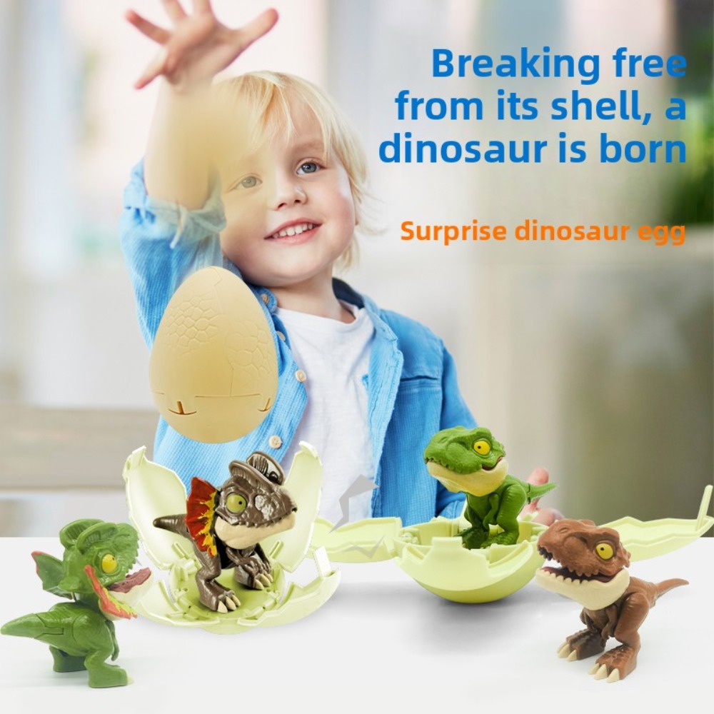 Children's toy deformed dinosa - Food Storage Eggs ulasan dan harga