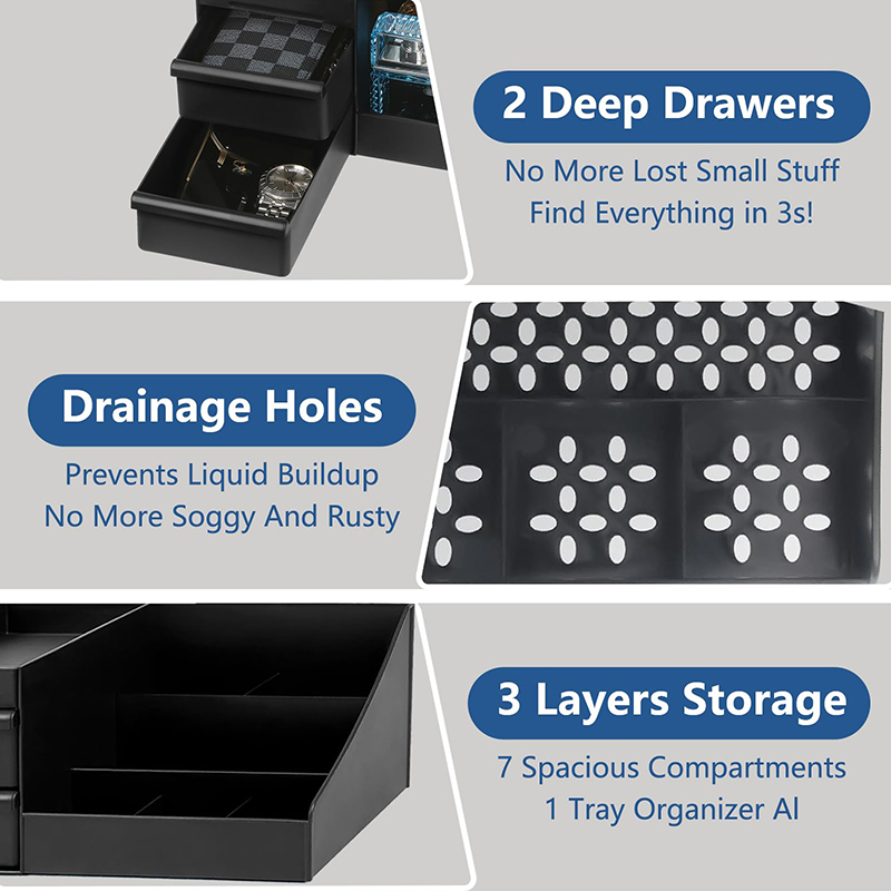 Cologne Organizer For Men, Col - Food Storage Drawers ulasan dan harga