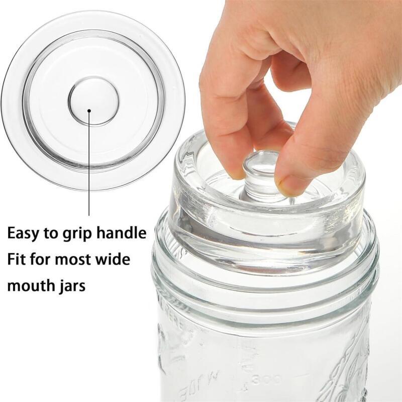 Wide Mouth Fermentation Weight - Food Storage Jars With Lids ulasan dan harga