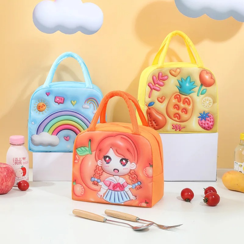 Children's Lunch Box Bag 3D Ca - Food Storage Roll Bags ulasan dan harga
