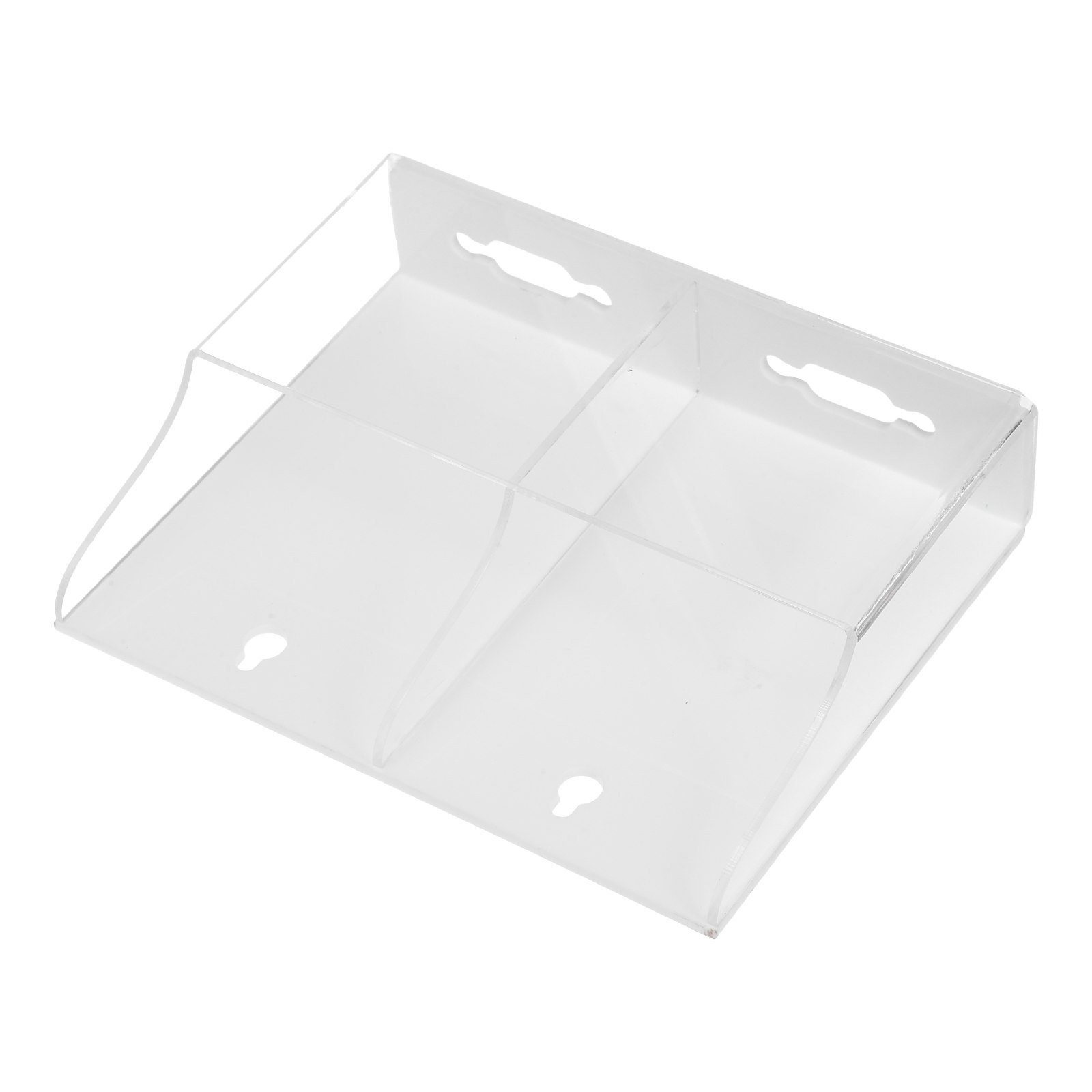 Wall Mounted Clear Acrylic Sto - Food Storage Organizer ulasan dan harga