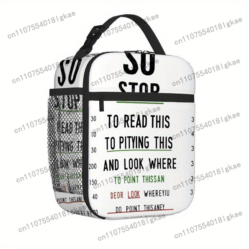1pc, Eye Chart Humor Printed T - Food Storage Chart ulasan dan harga