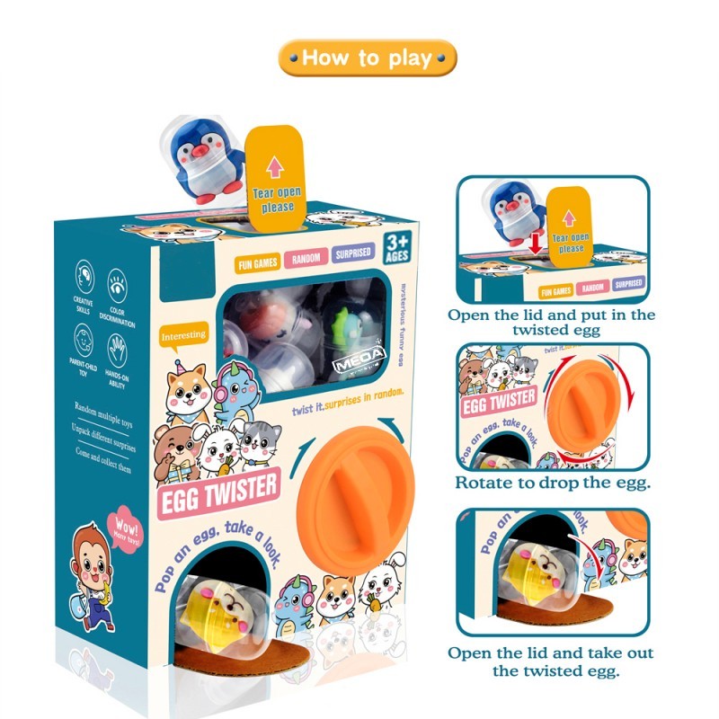 Popular Kids Toys Gachapon Mac - Food Storage Eggs ulasan dan harga