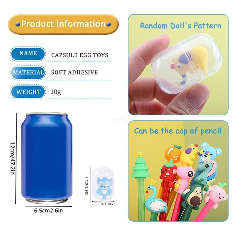 Popular Kids Toys Gachapon Mac - Food Storage Eggs ulasan dan harga