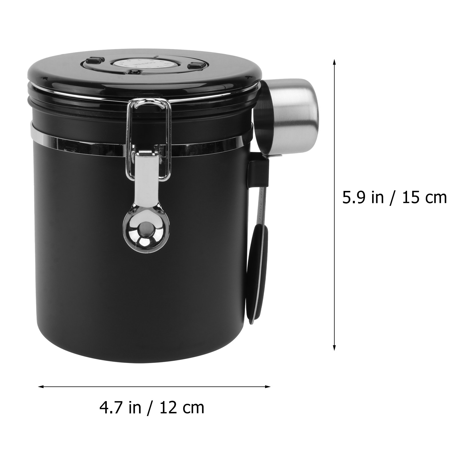 1Pcs Coffee Bean Sealed Jar St - Food Storage Jars Airtight ulasan dan harga