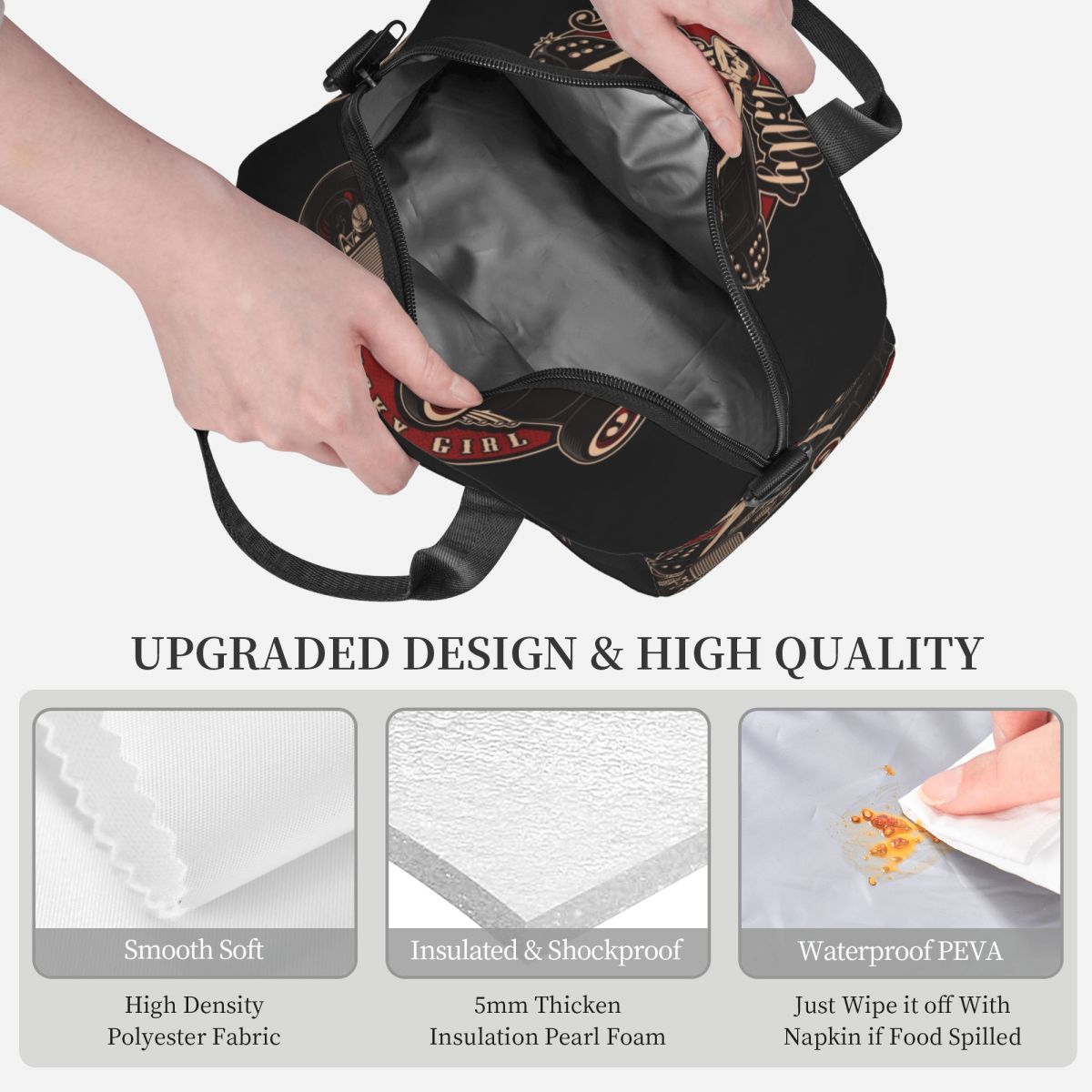 Rockabilly Hot Rod Pin Up Insu - Food Storage Hot Box ulasan dan harga