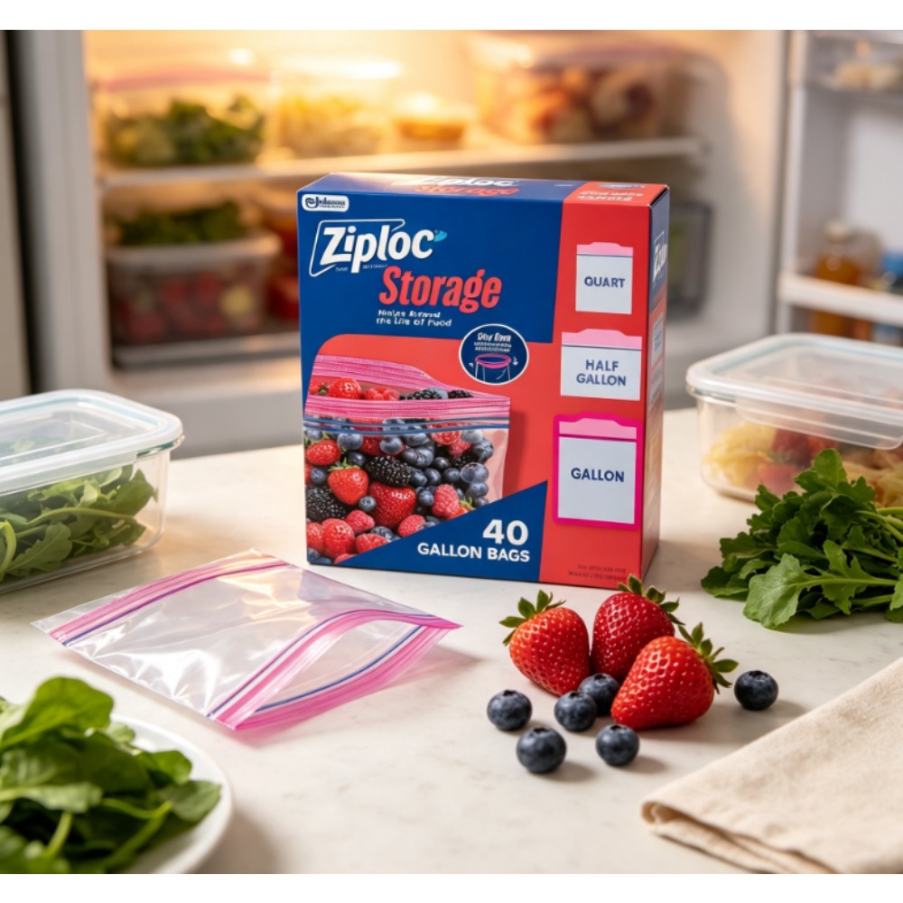 Ziploc Brand Food Storage Bags - Food Storage Ziploc ulasan dan harga