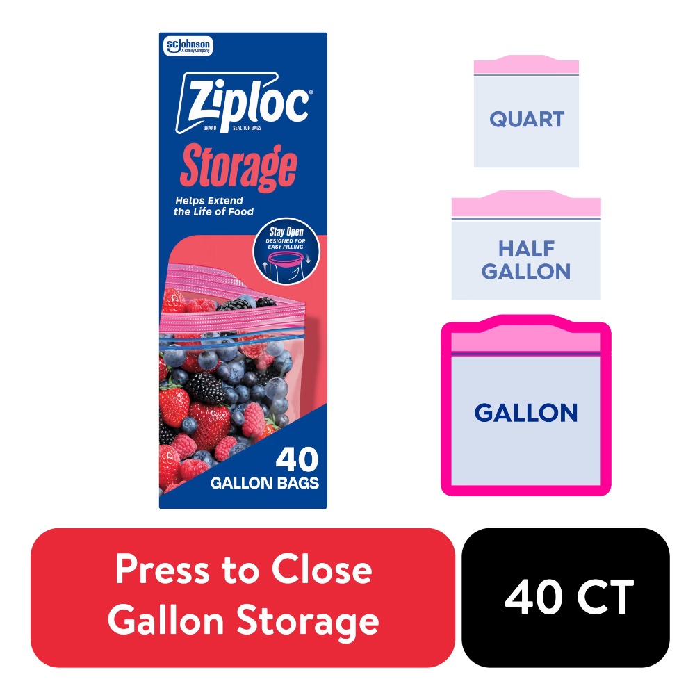 Ziploc Brand Food Storage Bags - Food Storage Ziploc ulasan dan harga
