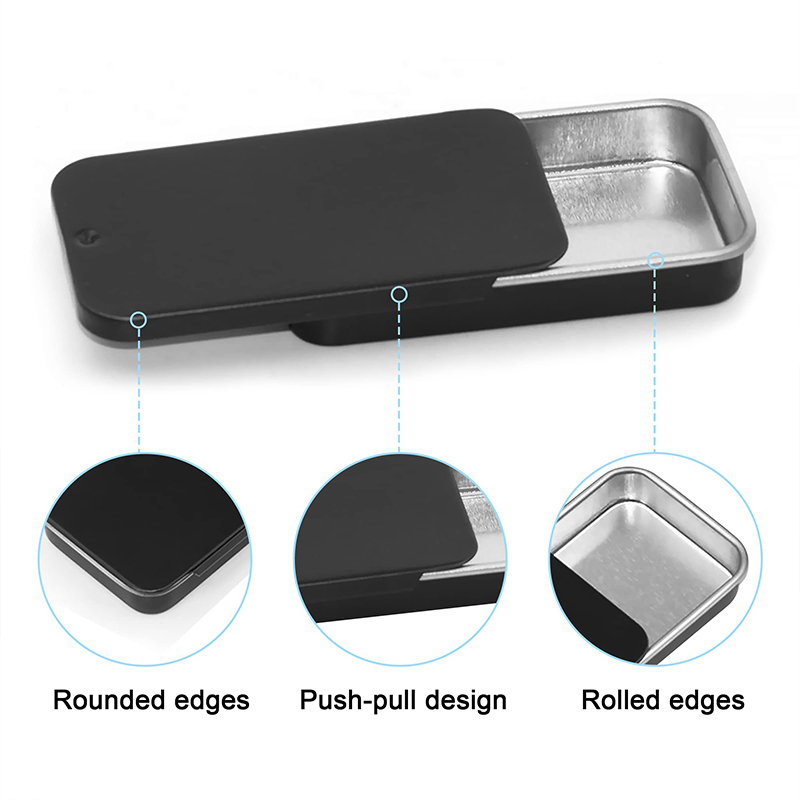 Tinplate Box Slide Lid Push Pu - Food Storage Drawers ulasan dan harga
