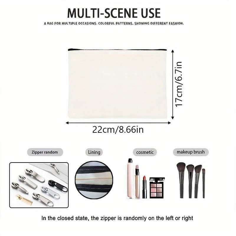 1PC Fun Travel Makeup Bag Mult - Food Storage Roll Bags ulasan dan harga
