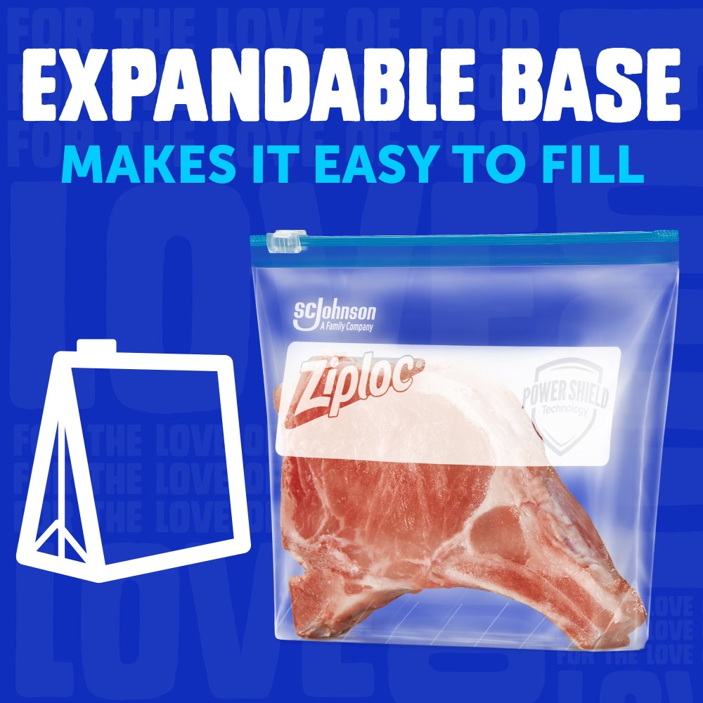 Ziploc Brand Slider Freezer Ba - Food Storage Ziploc ulasan dan harga
