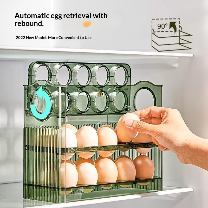Hot Kitchen Egg Storage Box Si - Food Storage Hot Box ulasan dan harga