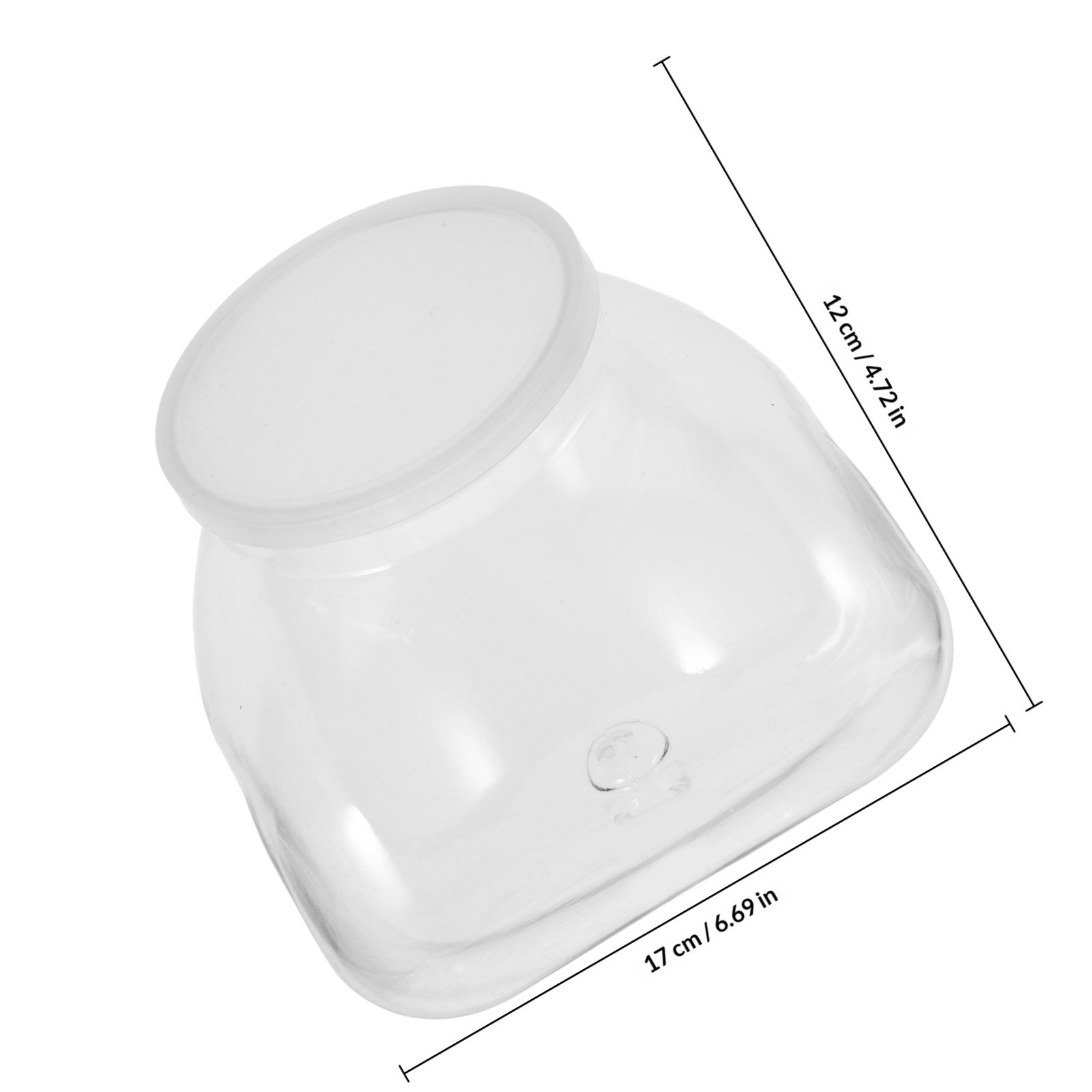 3000 Ml Wide Plastic Storage J - Food Storage Jars Plastic ulasan dan harga