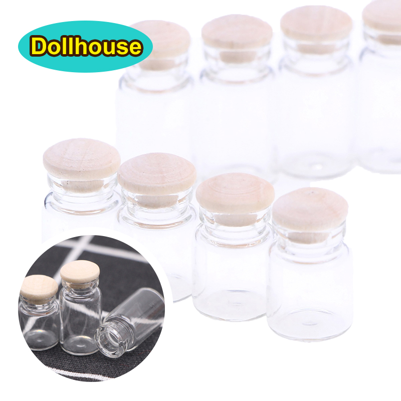 4Pcs 1:12 Dollhouse Miniature  - Food Storage Jars With Lids ulasan dan harga