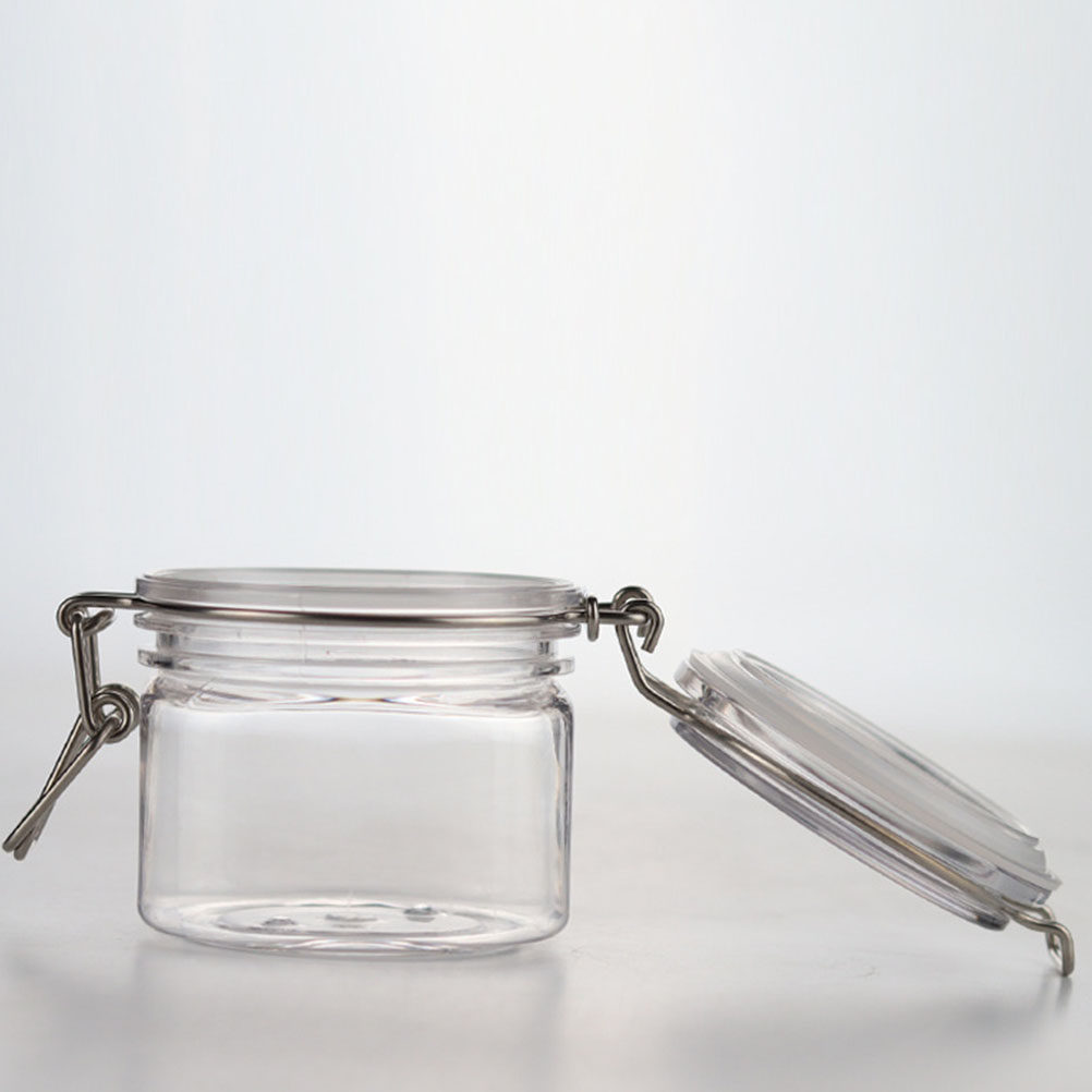 2Pcs Sealed Storage Jars Trans - Food Storage Jars Plastic ulasan dan harga