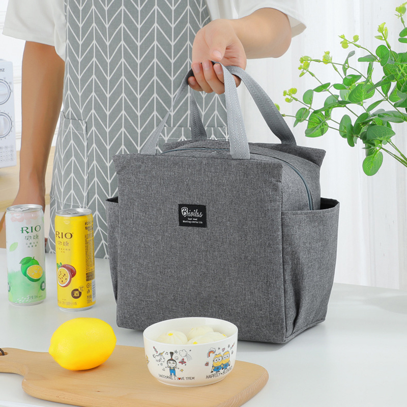 Lunch Bag Nylon Waterproof The - Food Storage Roll Bags ulasan dan harga
