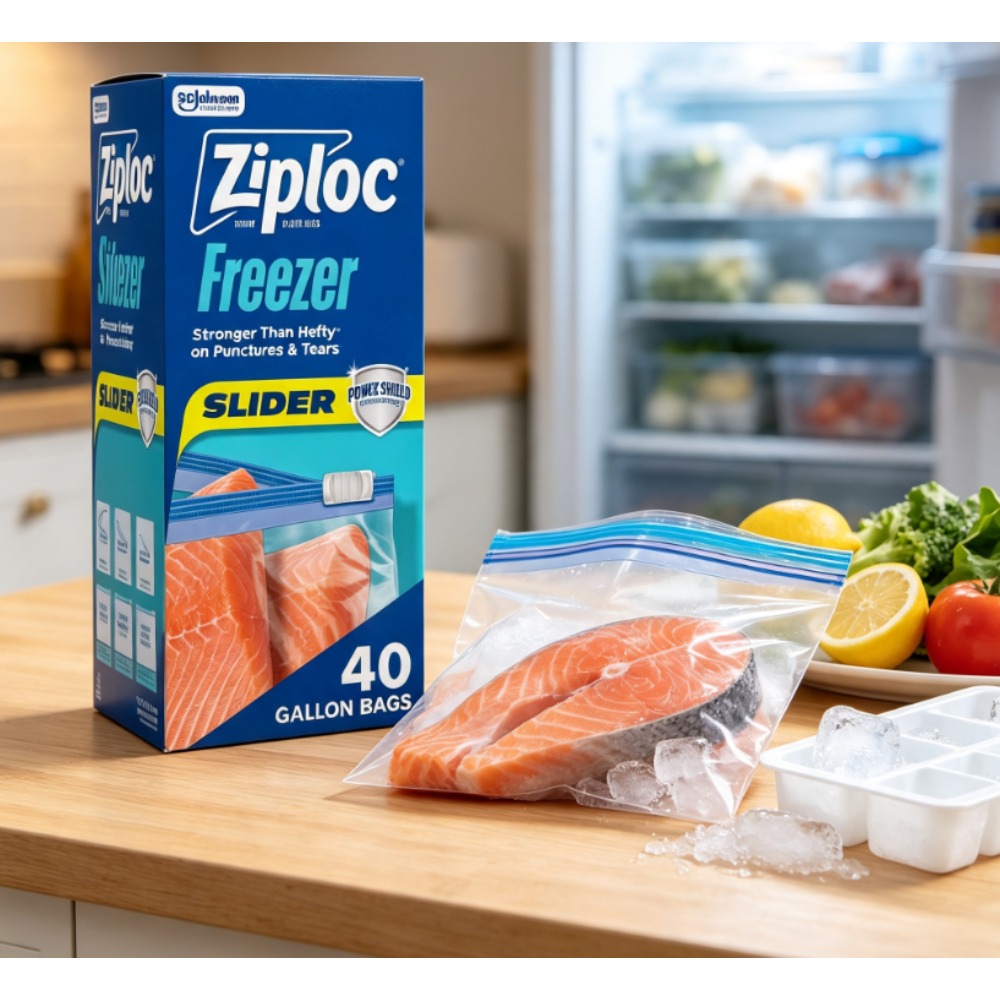 Ziploc Brand Slider Gallon Fre - Food Storage Ziploc ulasan dan harga