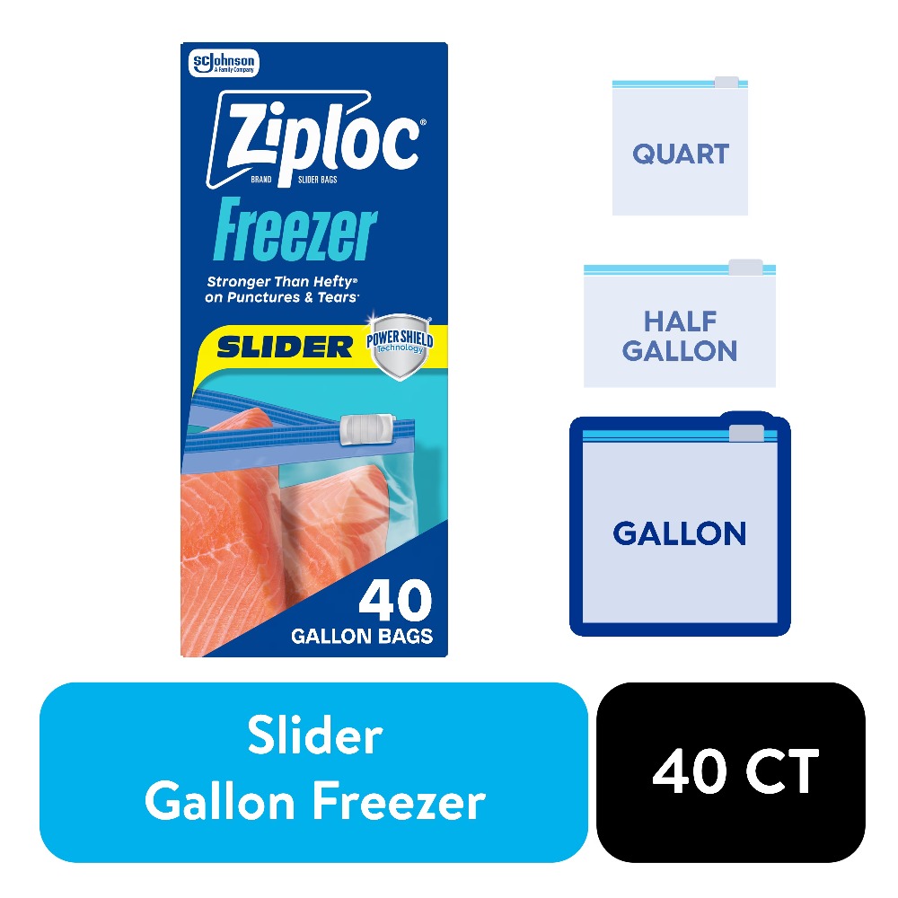 Ziploc Brand Slider Gallon Fre - Food Storage Ziploc ulasan dan harga