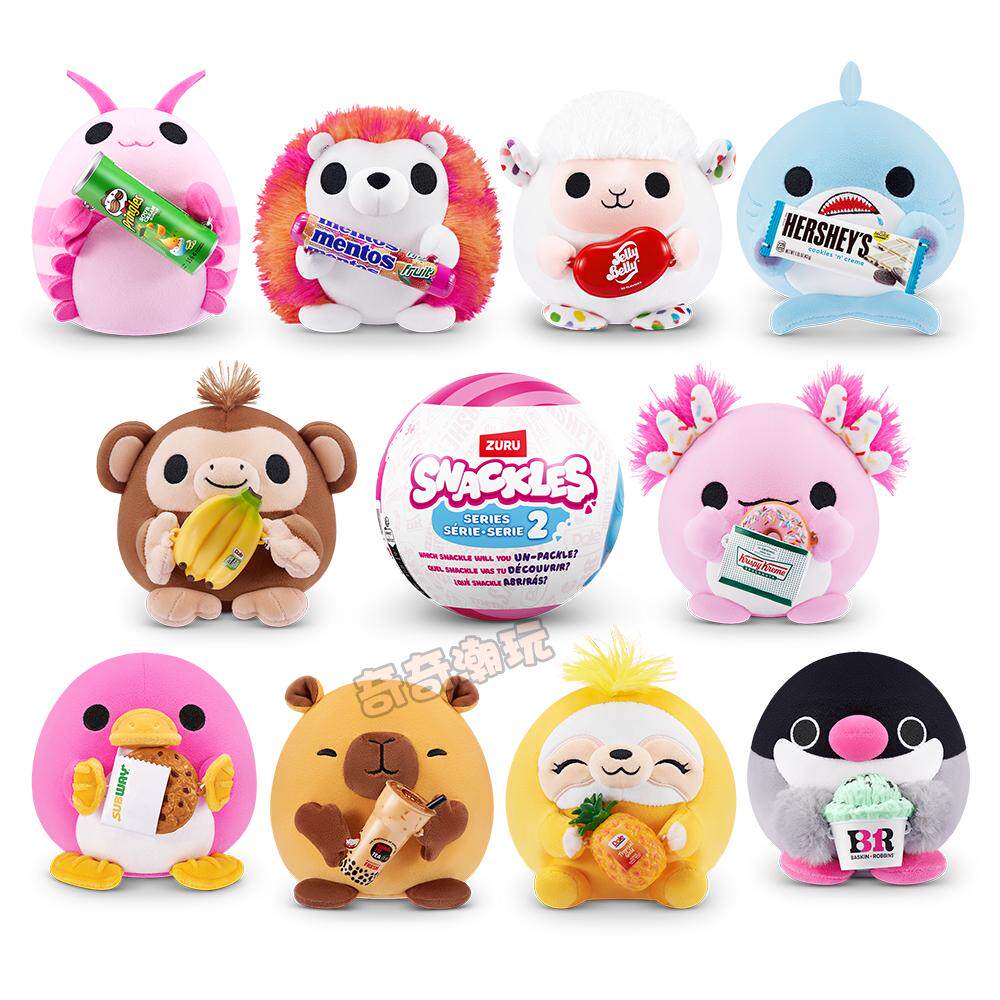 Authentic Zuru Snackles Series - Food Storage Eggs ulasan dan harga
